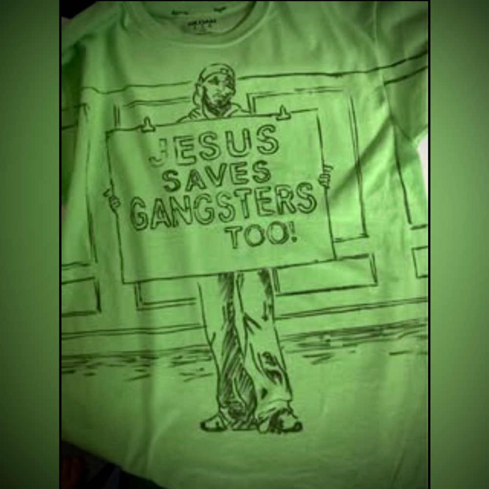 Kendrick Lamar Squabble Up Tee - Custom One of a Kind Freehand Art by Kurio Kat